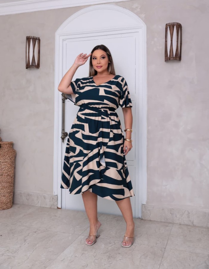 VESTIDO ESTAMPADO 