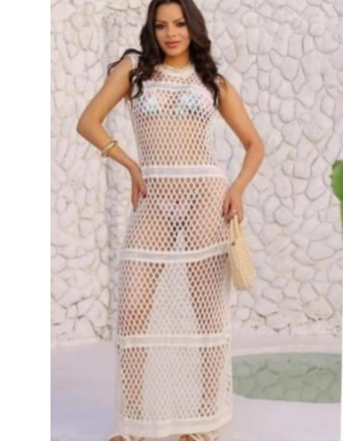 Vestido saida longo 