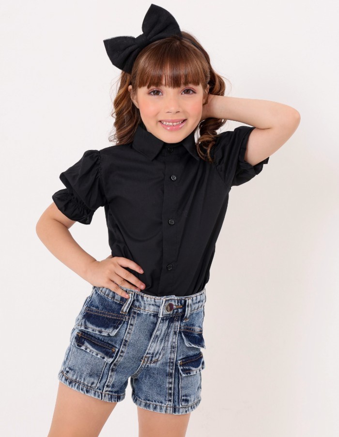 SHORT JEANS INFANTIL 