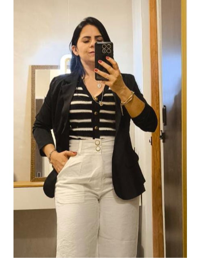 BLAZER TECIDO TWILL