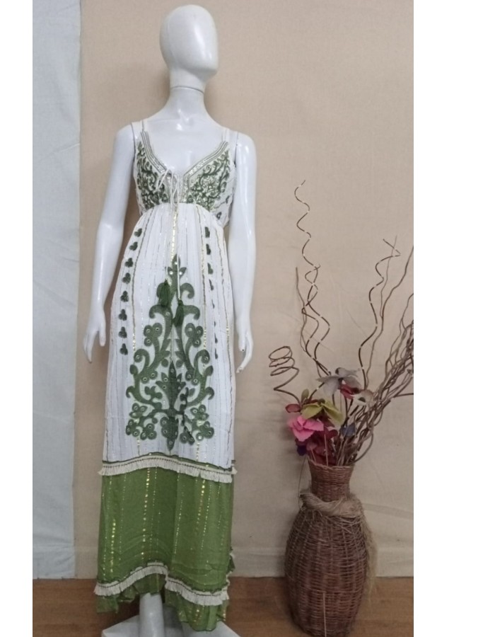 VESTIDO LONGO DETALHADO (406 - 1015)