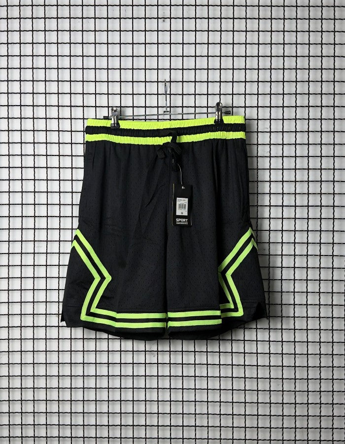 BERMUDA - BASQUETEIRA - PRETA E VERDE NEON