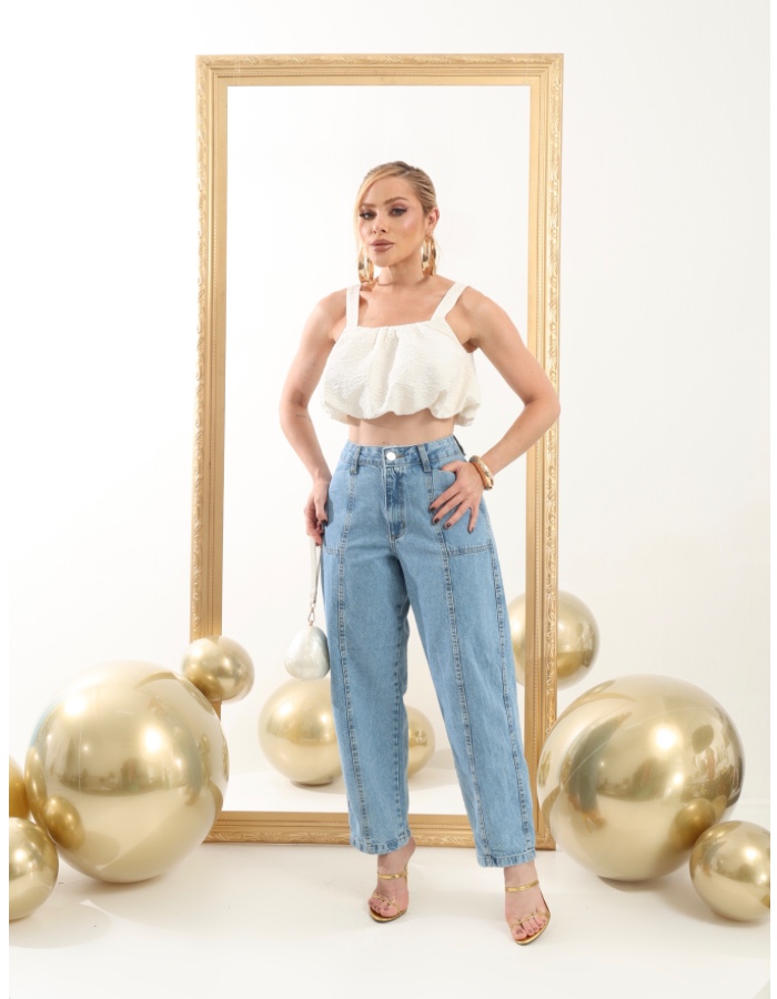 Calça baggy 
