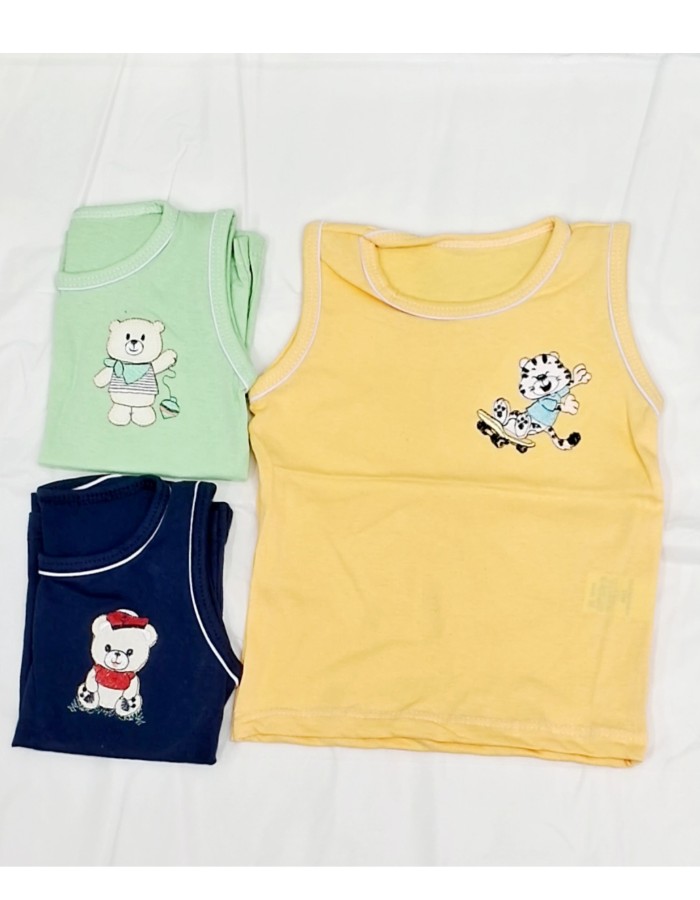 KIT CAMISETA REGATA BORDADA KADOSH