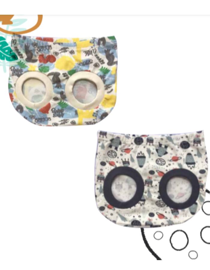 KIT TAPA FRALDA MASCULINO 02 UNIDADES LIVNIC