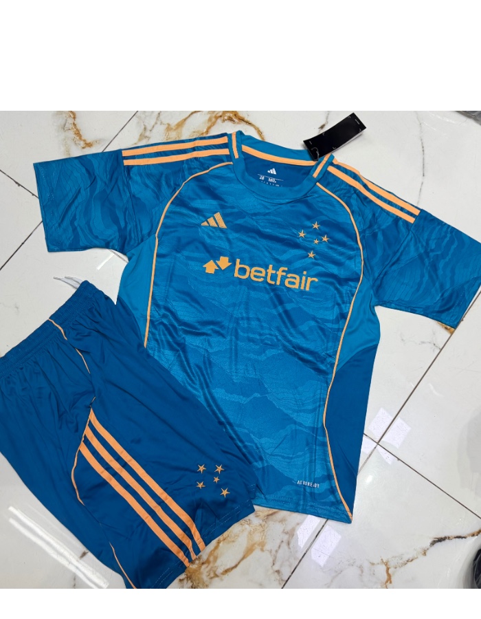 Conjunto infantil Cruzeiro 3º patrocínio 