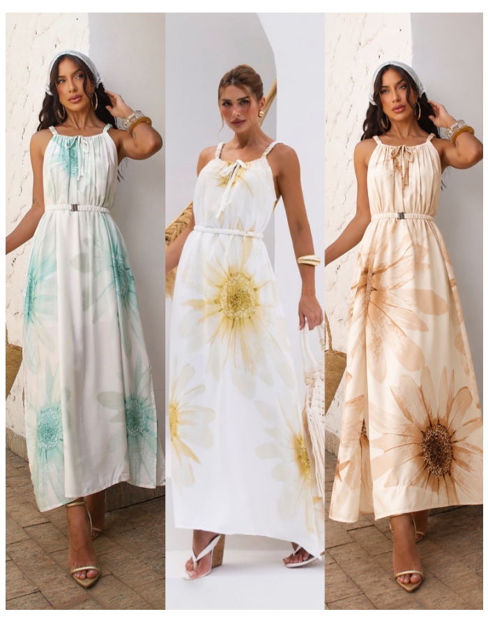 Vestido longo Suzy