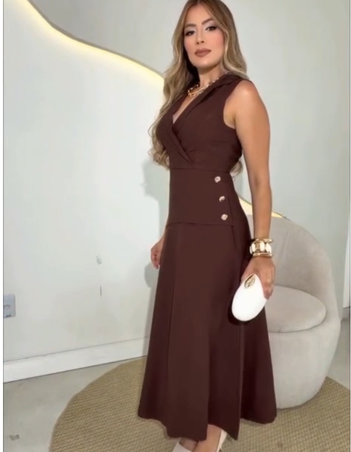 Vestido Slim Lua 