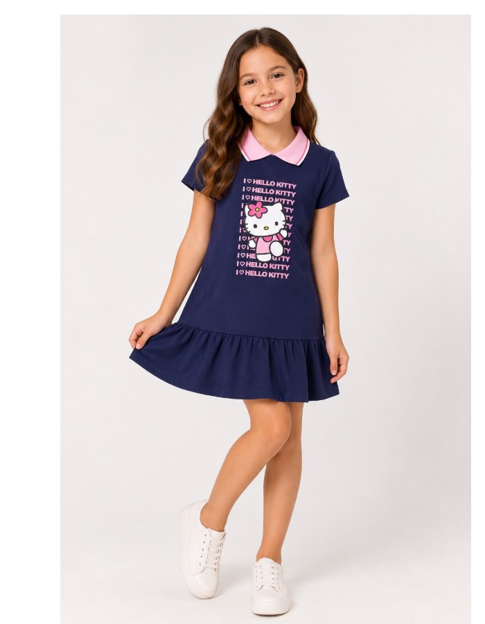 VESTIDO GOLA POLO