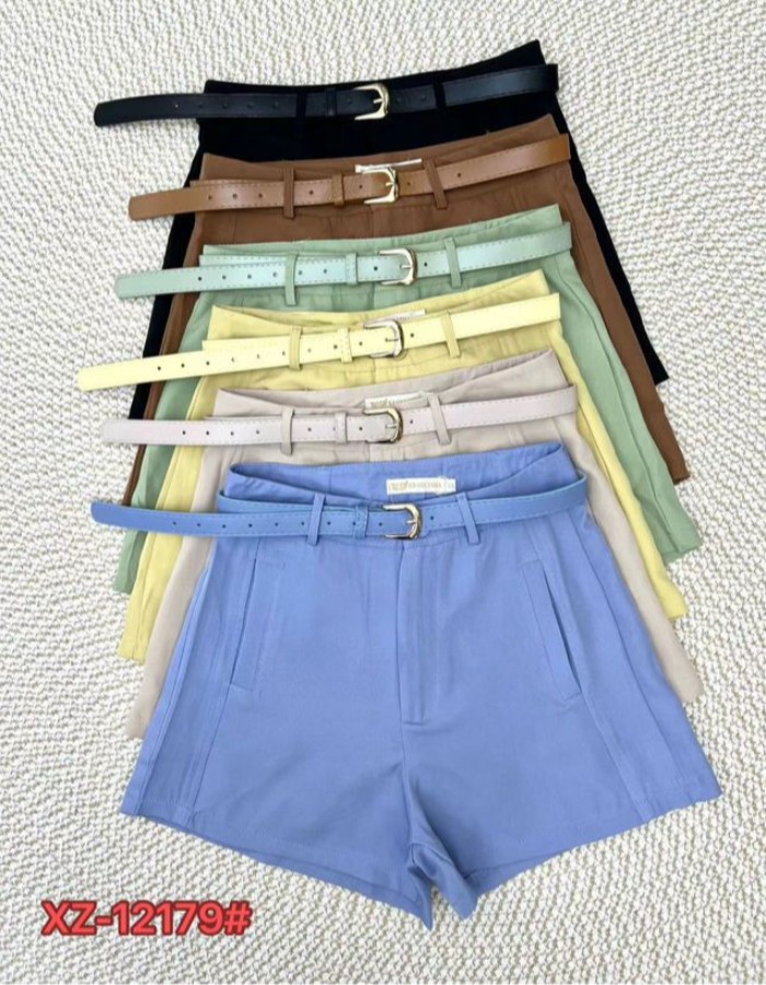 SHORT ALFAIATARIA PREMIUM C/ CINTO COR DA PEÇA