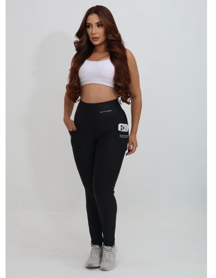 CALÇA COM BOLSO SUPLEX LISA