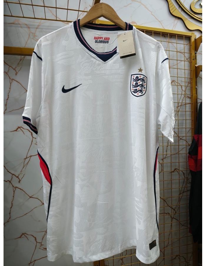 Camisa Inglaterra jogador branca copa 2026
