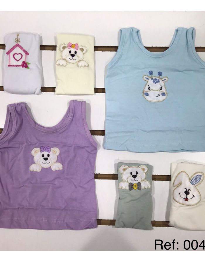 KIT CAMISETA BORDADA MANUKA