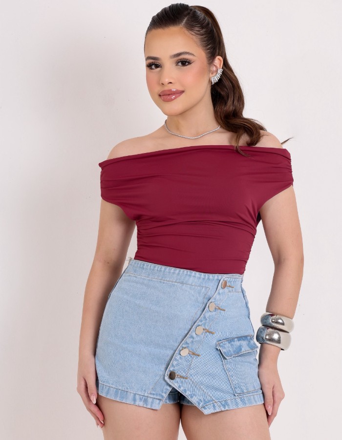 SHORT SAIA JEANS DESGRADEADO