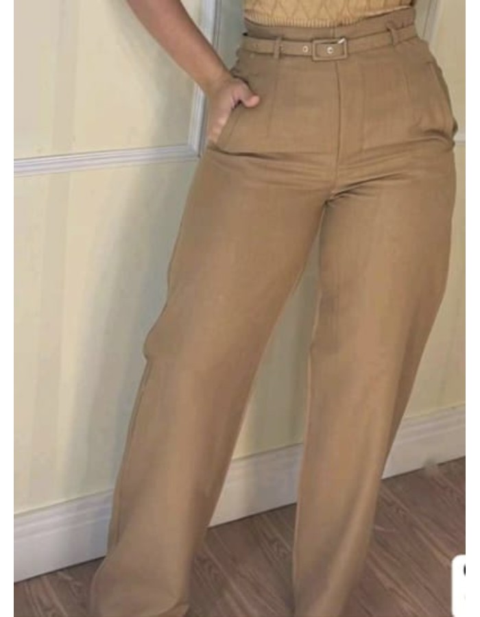 CALÇA ZARA PANTALONA TECIDO ALFAIATARIA