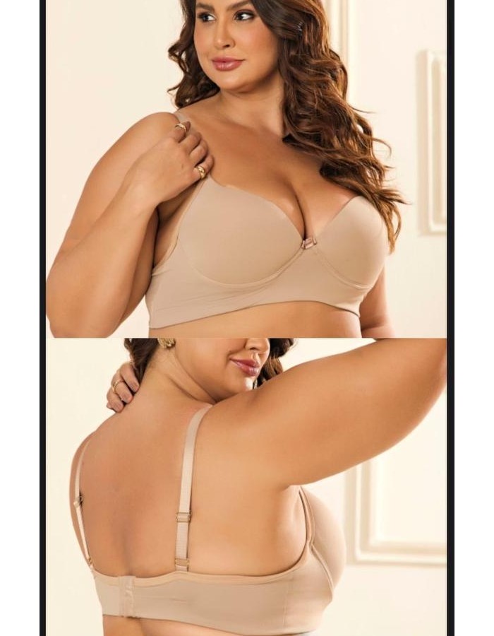 SUTIÃ PLUS SIZE LISO