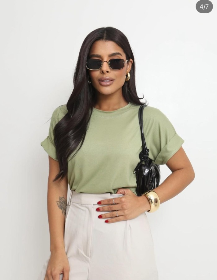BLUSA TSHIX MALHA LISA