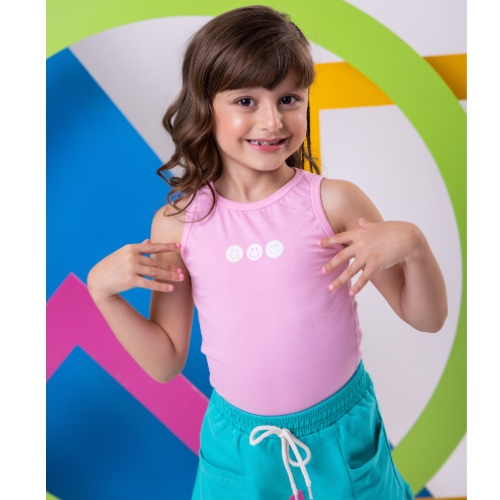Regata em Malha fio 30 penteado 100% Algodão 