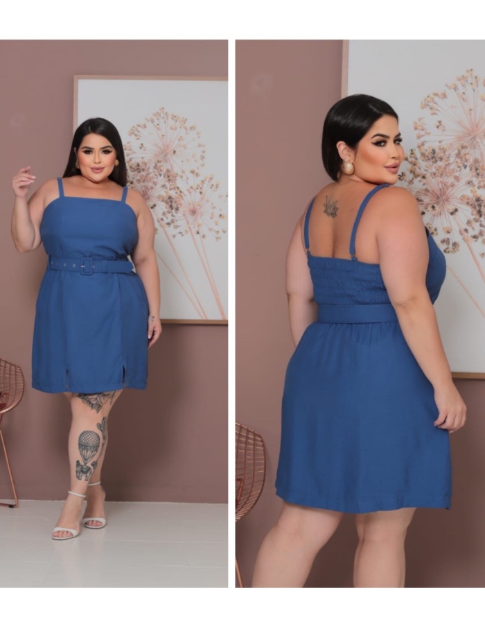 Vestido Plus Vanda 
