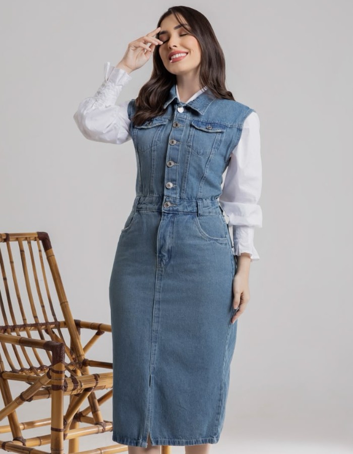 VESTIDO THALYTA ( JEANS )