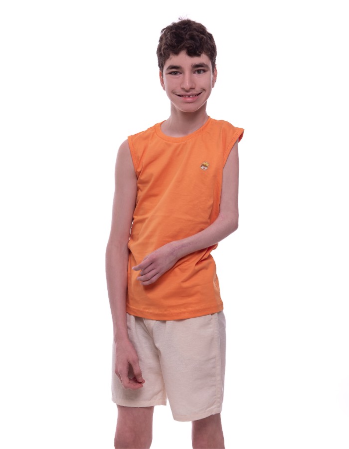 SHORT MAURICINHO LINHO 100% algodão masculino juvenil