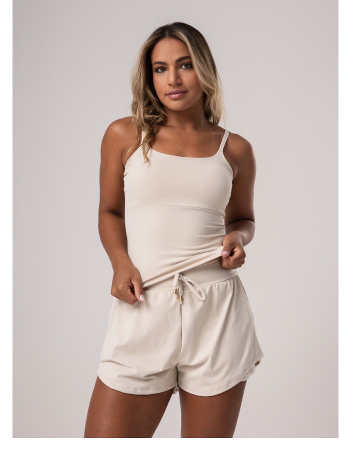 CONJUNTO DE SHORT  COM BLUSA DE REGULAGENS  (1574)