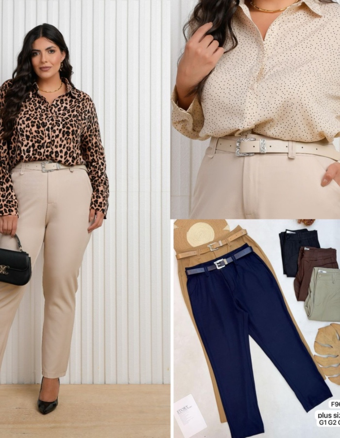 Calça skiny plus 