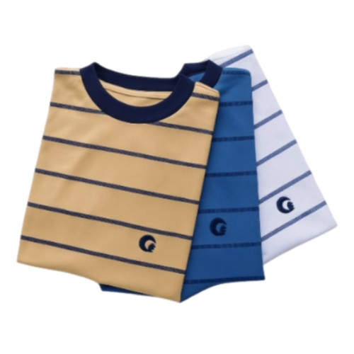 CAMISETA INFANTIL PREMIUM LISTRA TRACEJADO MASCULINA