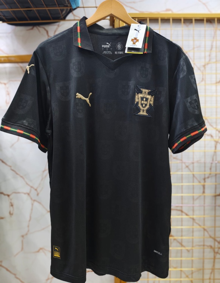 Camisa negra  seleção Portugal copa 26