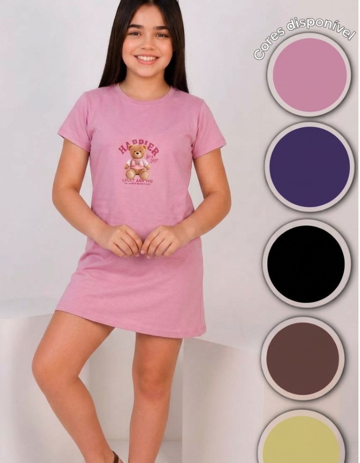 VESTIDO INFANTIL ALGODÃO (406)