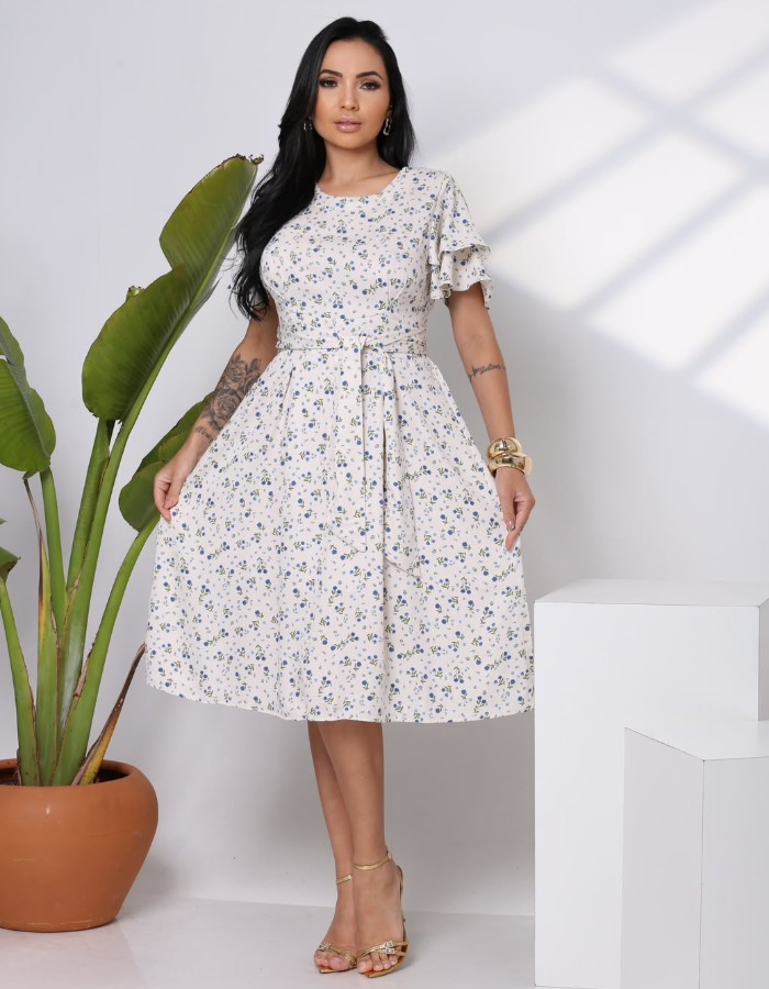 VESTIDO PRISCILA CURTO