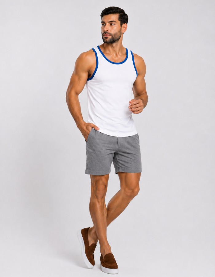 REGATA AMERICANA MASCULINA 