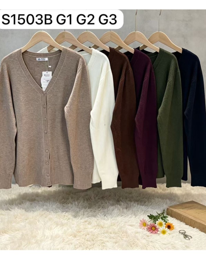 CARDIGAN PLUS SIZE TRICO MODAL