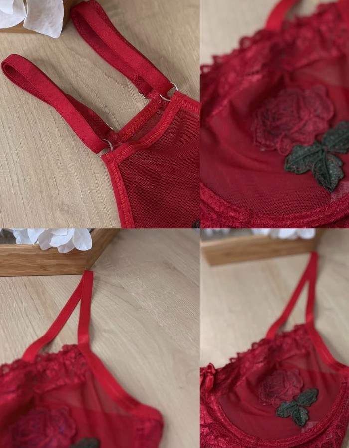 CONJUNTO FLOWER PLUS