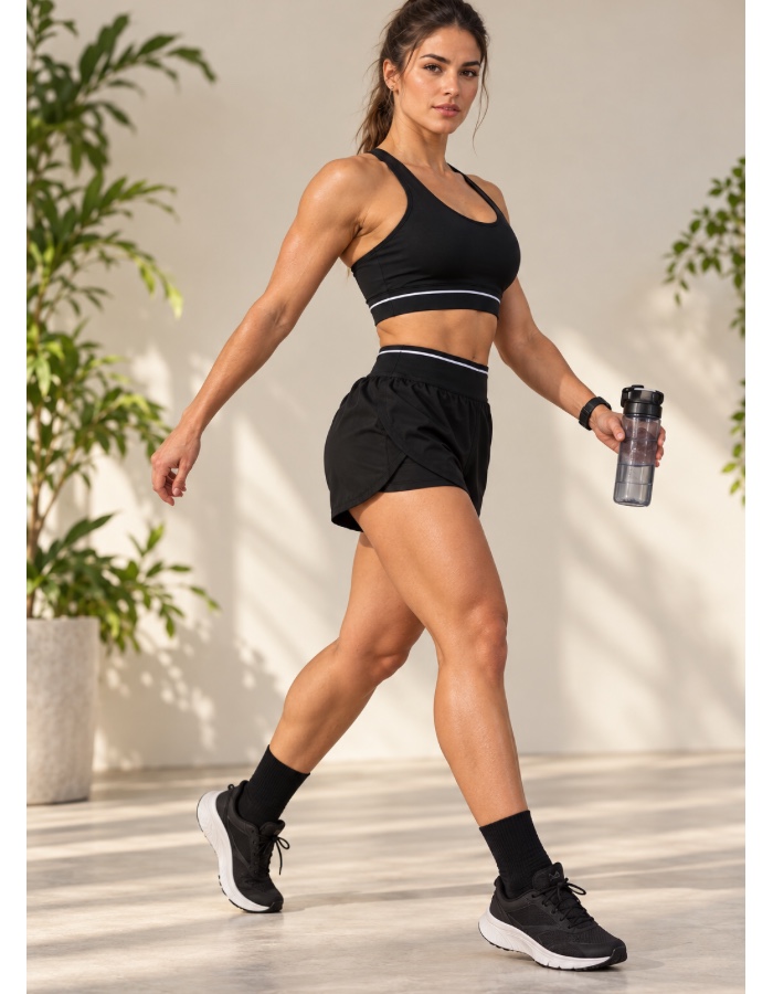 Conjunto de Short duplo Cadência 