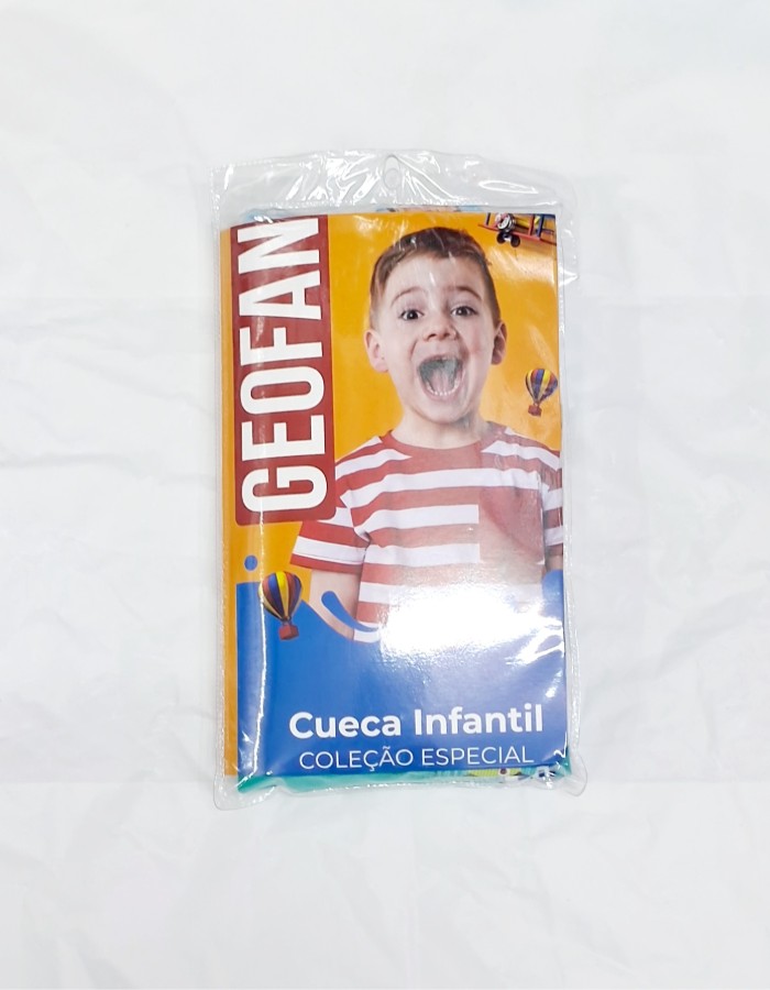 CUECA INFANTIL PERSONALIZADA ESTAMPADA GEOFAN