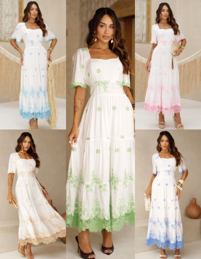 Vestido Longo Yasmin 