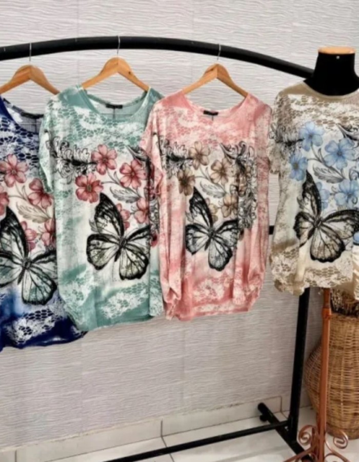 BLUSA FEMININA PLUS SIZE