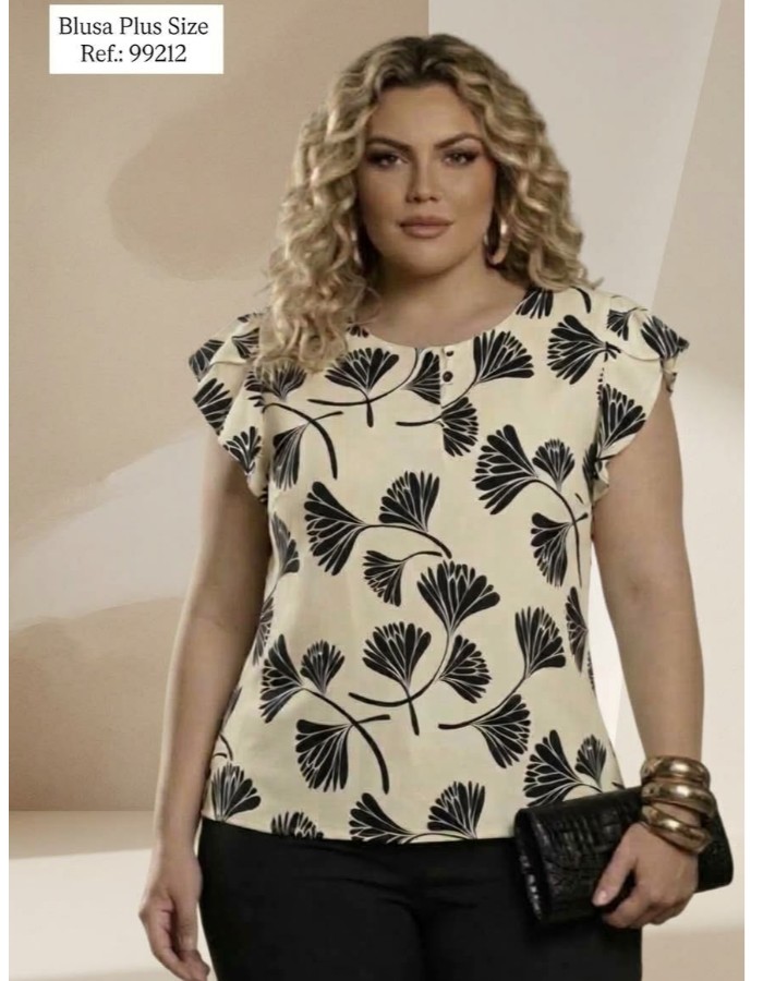 BLUSA PLUS SIZE ROSANE 