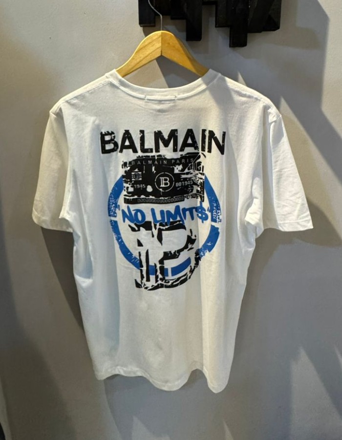 Produto tshirtbalmainbrancaa 0
