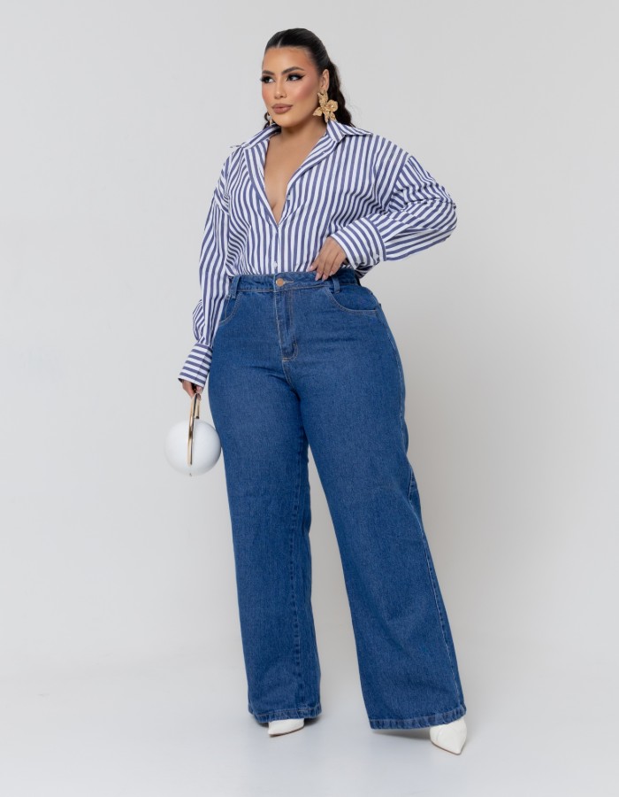 CALÇA PLUS 100% 