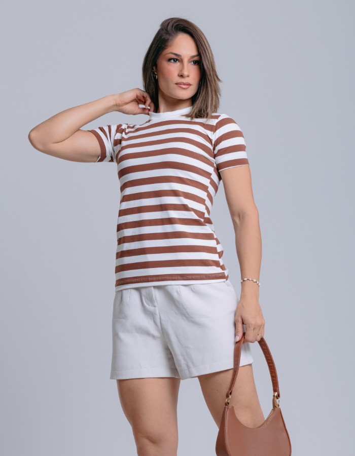 T-SHIRT LISTRADA