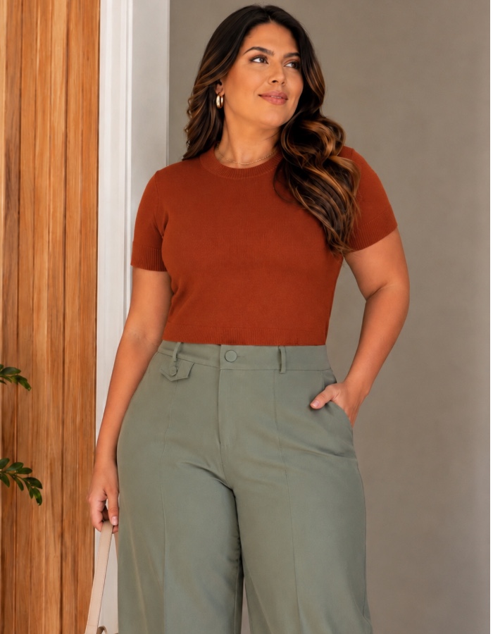 Blusa Plus Size Marina