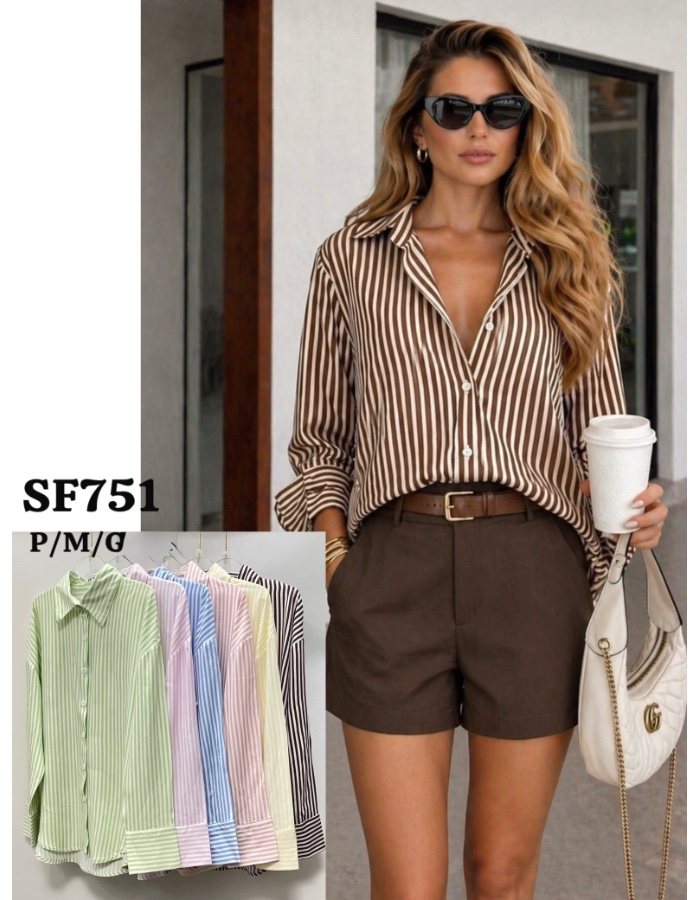 Blusa manga longa 