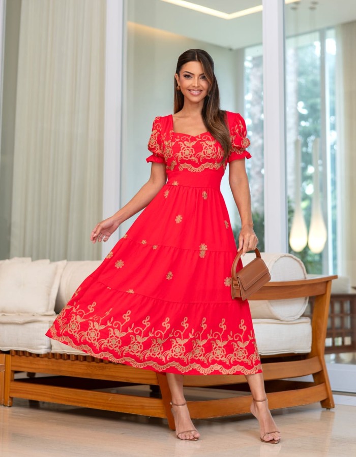 Vestido Carol 