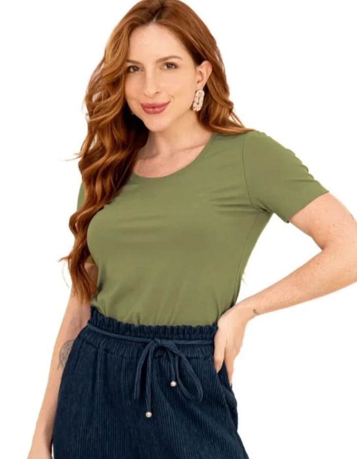 BLUSA T-SHIRT FEMININA