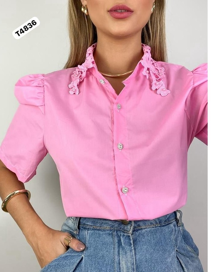 BLUSA GOLA RENDA 