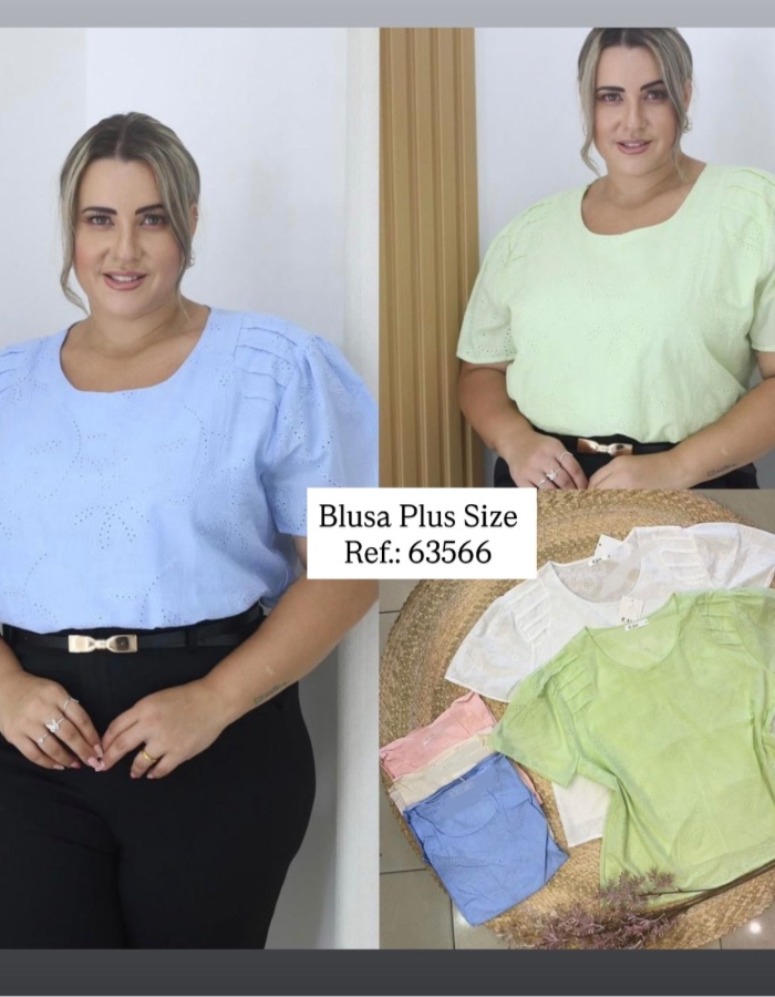 BLUSA PLUS SIZE ALICIA 