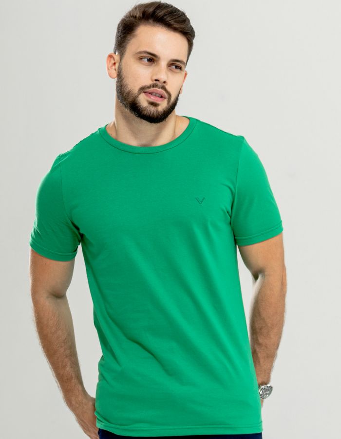 CAMISA VERDE BANDEIRA 100% ALGODÃO
