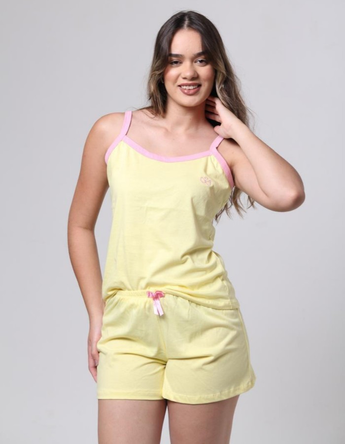 SHORT DOLL AMARELO